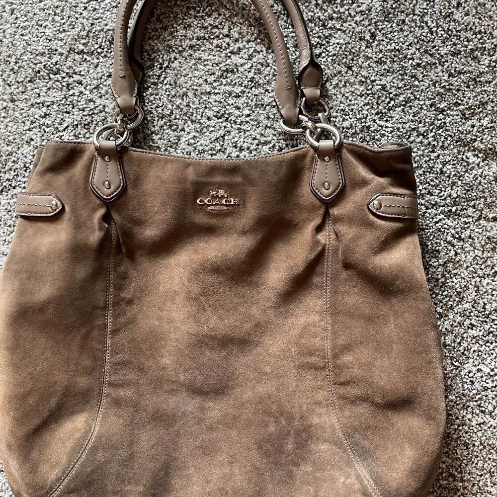 Coach Suede Bag